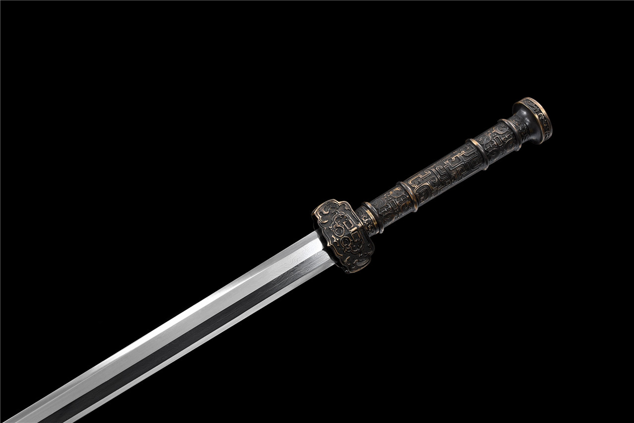 铜柄精工八面汉剑|汉剑|百炼花纹钢|八面汉剑,中国汉剑图片,汉剑,龙泉汉剑,八面汉剑图片